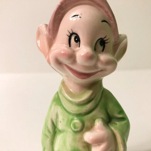 Vintage Disney Dopey Figurine Snow White Dwarf 4.5 Inch Tall Figure - Picture 16 of 16